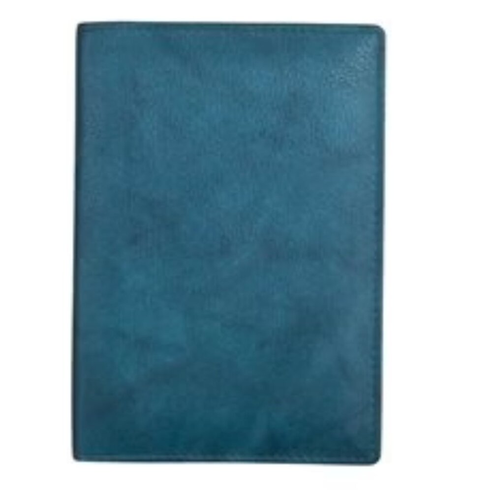 ILI RFID Leather Passport Cover